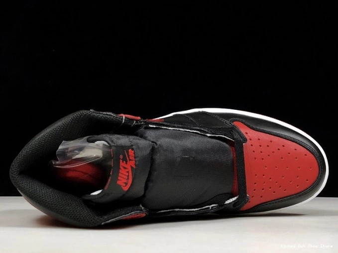 Kick Theory Banned High 1 Jordan Retro OG Air 555088-001 0717